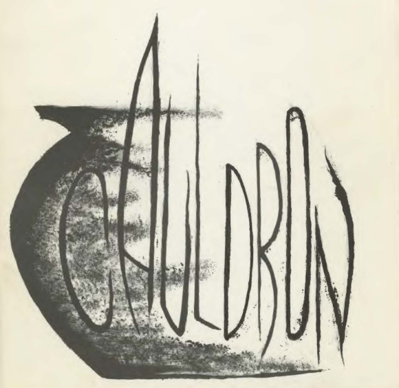 "The Cauldron" 1962 magazine cover.